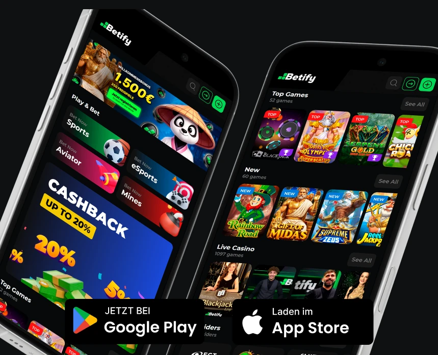 Betify Casino auf Mobilgeräten